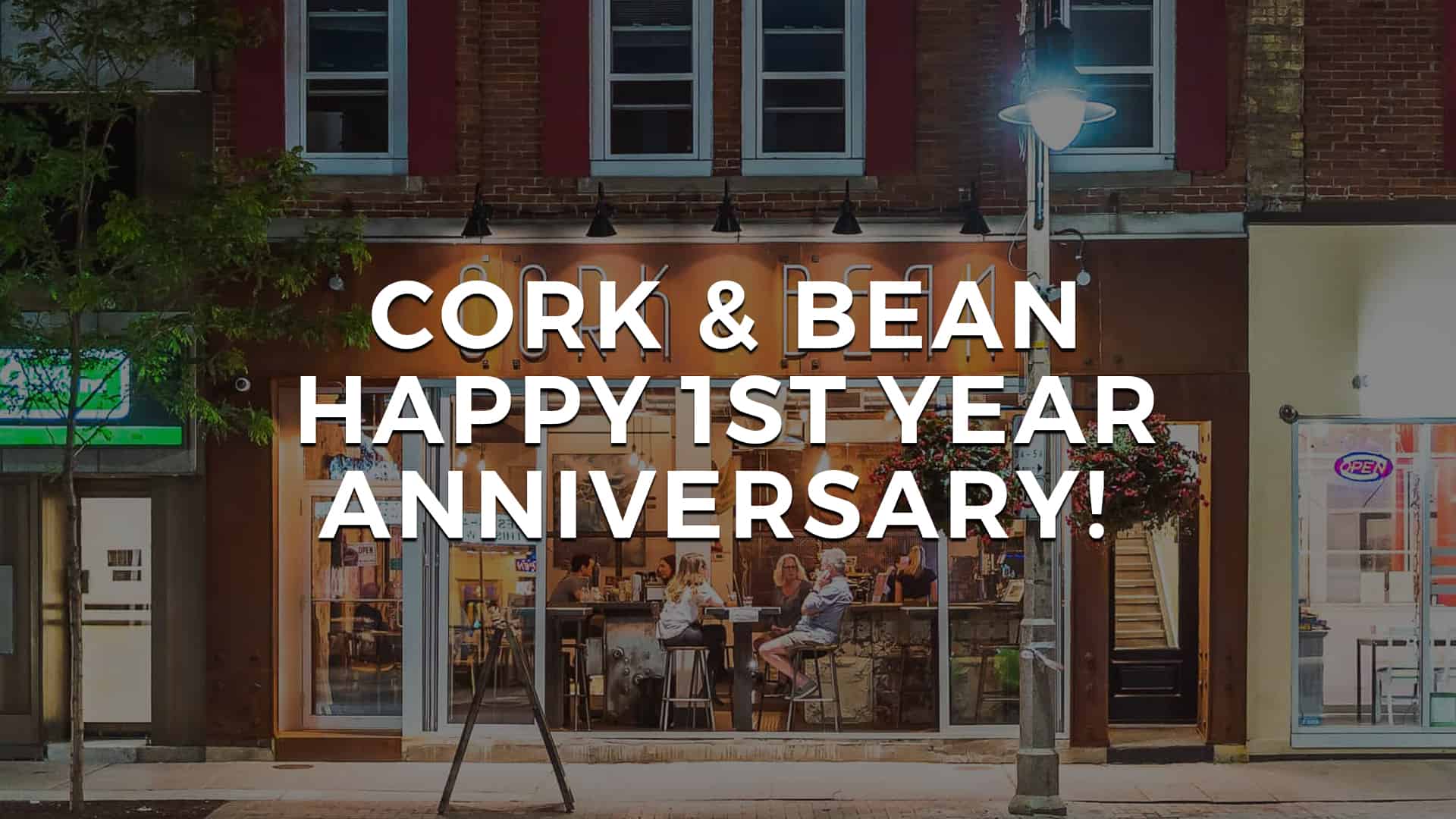 Read more about the article Cork and Bean – Happy 1st year Anniversary!